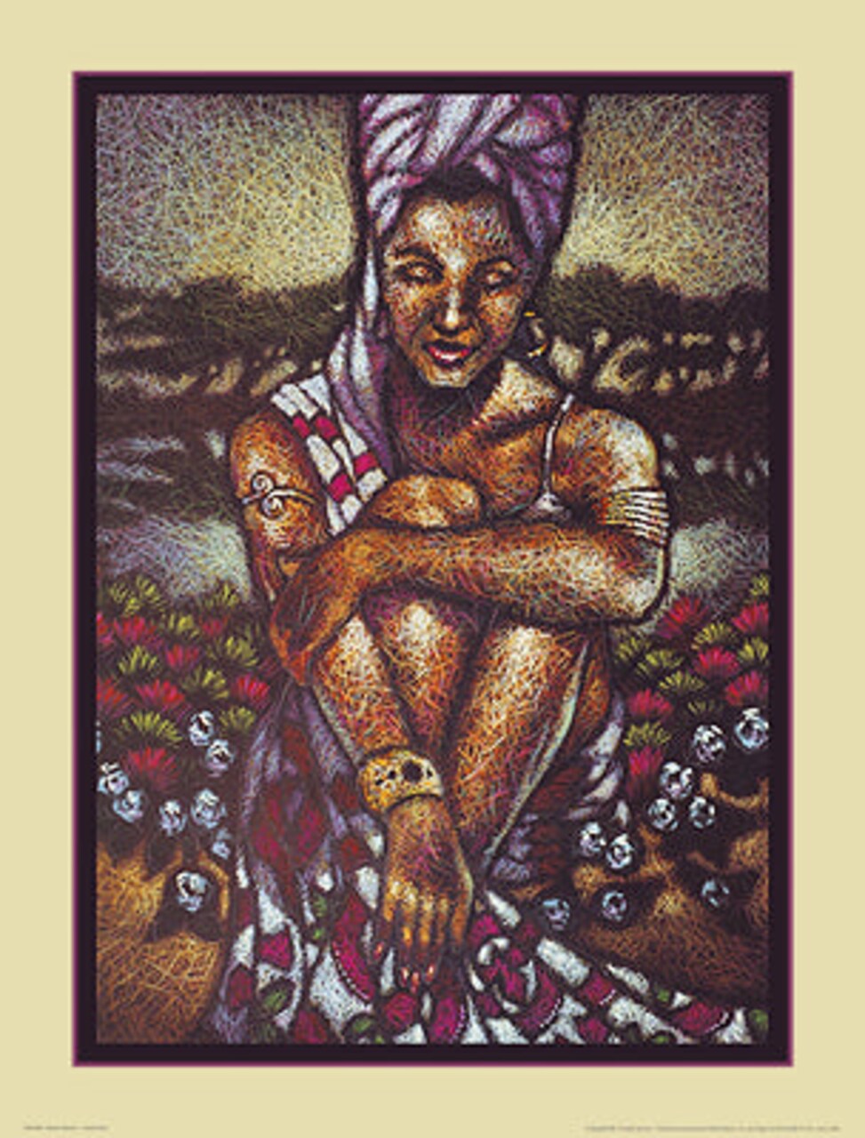Nature's Beauty II by Herbert Davis Wall Art Décor 24 x 18 Art Print